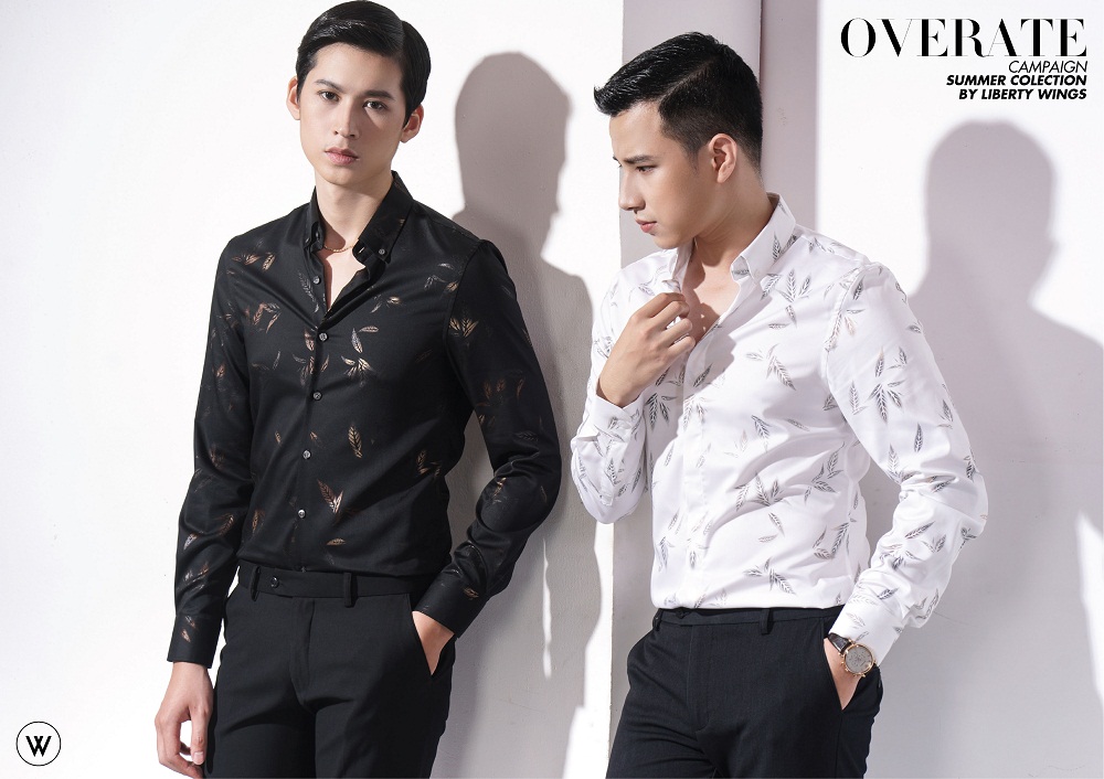 Liberty wings cho ra mat bo suu tap so mi moi mang ten Overate Shirt Campaign